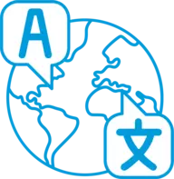 Logo dat de vertalingen weergeeft Bevolkingsonderzoek Dikkedarmkanker