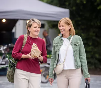 Vrouwen op de markt